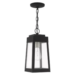 Oslo 14 Inch Tall 1 Light Outdoor Hanging Lantern By Livex Lighting