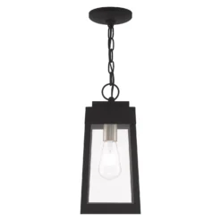 Oslo 14 Inch Tall 1 Light Outdoor Hanging Lantern By Livex Lighting -LumeLux Shop Livex Lighting 20854 04 03