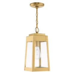Oslo 14 Inch Tall 1 Light Outdoor Hanging Lantern By Livex Lighting -LumeLux Shop Livex Lighting 20854 12 02