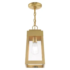 Oslo 14 Inch Tall 1 Light Outdoor Hanging Lantern By Livex Lighting -LumeLux Shop Livex Lighting 20854 12 06