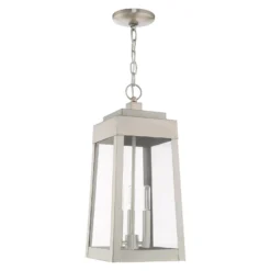 Oslo 19 Inch Tall 3 Light Outdoor Hanging Lantern By Livex Lighting - Clearance Special -LumeLux Shop Livex Lighting 20857 91 02