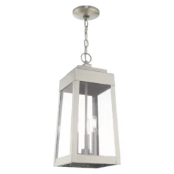 Oslo 19 Inch Tall 3 Light Outdoor Hanging Lantern By Livex Lighting - Clearance Special -LumeLux Shop Livex Lighting 20857 91 05