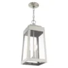 Oslo 19 Inch Tall 3 Light Outdoor Hanging Lantern By Livex Lighting - Clearance Special