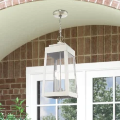 Oslo 19 Inch Tall 3 Light Outdoor Hanging Lantern By Livex Lighting - Clearance Special -LumeLux Shop Livex Lighting 20857 91 11