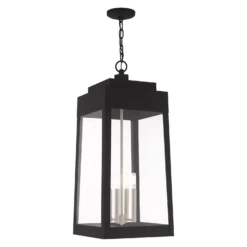 Oslo 30 Inch Tall 4 Light Outdoor Hanging Lantern By Livex Lighting