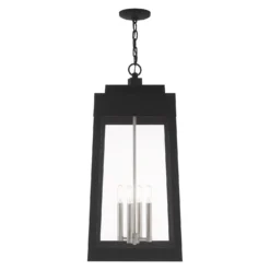 Oslo 30 Inch Tall 4 Light Outdoor Hanging Lantern By Livex Lighting -LumeLux Shop Livex Lighting 20863 04 03