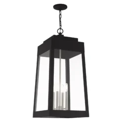 Oslo 30 Inch Tall 4 Light Outdoor Hanging Lantern By Livex Lighting -LumeLux Shop Livex Lighting 20863 04 04