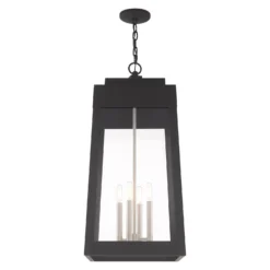 Oslo 30 Inch Tall 4 Light Outdoor Hanging Lantern By Livex Lighting -LumeLux Shop Livex Lighting 20863 04 06