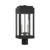 York 19 Inch Tall 2 Light Outdoor Post Lamp By Livex Lighting