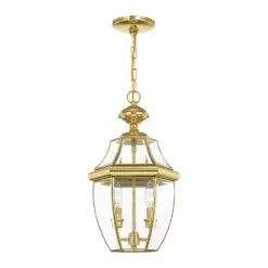 Monterey 19 Inch Tall 2 Light Outdoor Hanging Lantern By Livex Lighting -LumeLux Shop Livex Lighting 2255 02 03