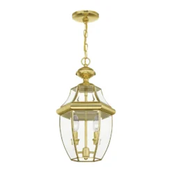 Monterey 19 Inch Tall 2 Light Outdoor Hanging Lantern By Livex Lighting -LumeLux Shop Livex Lighting 2255 02 05