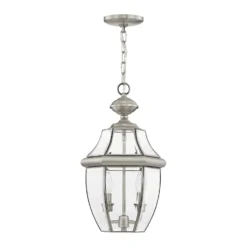 Monterey 19 Inch Tall 2 Light Outdoor Hanging Lantern By Livex Lighting -LumeLux Shop Livex Lighting 2255 91 02