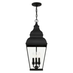 Exeter 25 Inch Tall 3 Light Outdoor Hanging Lantern By Livex Lighting -LumeLux Shop Livex Lighting 2597 04 05