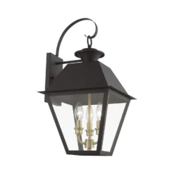 Wentworth 22 Inch Tall 3 Light Outdoor Hanging Lantern By Livex Lighting -LumeLux Shop Livex Lighting 27218 07 04