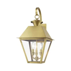 Wentworth 22 Inch Tall 3 Light Outdoor Hanging Lantern By Livex Lighting -LumeLux Shop Livex Lighting 27218 08 04