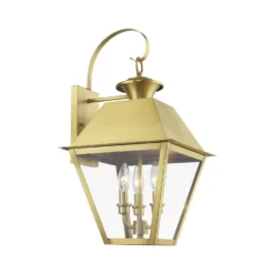 Wentworth 22 Inch Tall 3 Light Outdoor Hanging Lantern By Livex Lighting -LumeLux Shop Livex Lighting 27218 08 05