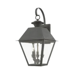 Wentworth 22 Inch Tall 3 Light Outdoor Hanging Lantern By Livex Lighting -LumeLux Shop Livex Lighting 27218 61 01