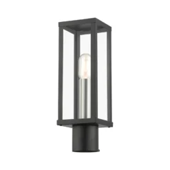 Livex Lighting Gaffney 15 Inch Tall Outdoor Post Lamp -LumeLux Shop Livex Lighting 28034 04 04