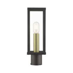 Livex Lighting Gaffney 15 Inch Tall Outdoor Post Lamp -LumeLux Shop Livex Lighting 28034 07 03