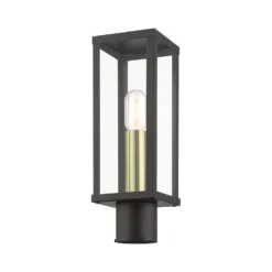 Livex Lighting Gaffney 15 Inch Tall Outdoor Post Lamp -LumeLux Shop Livex Lighting 28034 07 04
