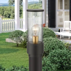 Livex Lighting Atlantic 11 Inch Tall Outdoor Post Lamp -LumeLux Shop Livex Lighting 71925 07 611