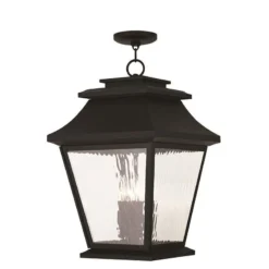 Hathaway 21 Inch Tall 4 Light Outdoor Hanging Lantern By Livex Lighting