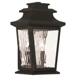 Hathaway 13 Inch Tall 2 Light Outdoor Wall Light By Livex Lighting