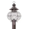 Livex Lighting Harbor 20 Inch Tall Outdoor Post Lamp