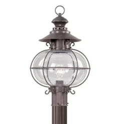 Livex Lighting Harbor 20 Inch Tall Outdoor Post Lamp