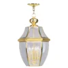 Monterey 25 Inch Tall 4 Light Outdoor Hanging Lantern By Livex Lighting