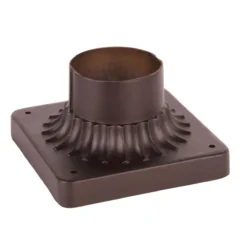 Fluted Outdoor Pier Mount Adapter By Livex Lighting -LumeLux Shop Livex20Lighting 7507 58