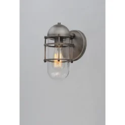 Maxim Lighting Seaside 11 Inch Tall Outdoor Wall Light -LumeLux Shop Maxim Lighting 10262CLWZ 2