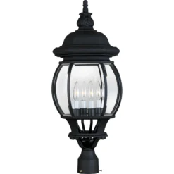 Crown Hill 27 Inch Tall 4 Light Outdoor Post Lamp By Maxim Lighting