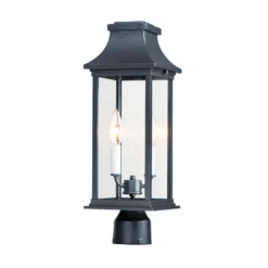 Vicksburg 19 Inch Tall 2 Light Outdoor Post Lamp By Maxim Lighting