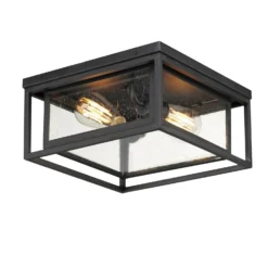 Cabana 12 Inch 2 Light Outdoor Flush Mount By Maxim Lighting