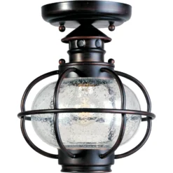 Maxim Lighting Portsmouth 8 Inch Outdoor Flush Mount