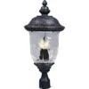 Carriage House 26 Inch Tall 3 Light Outdoor Post Lamp By Maxim Lighting