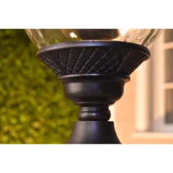 Carriage House 26 Inch Tall 3 Light Outdoor Post Lamp By Maxim Lighting -LumeLux Shop Maxim Lighting 3420WGOB 17