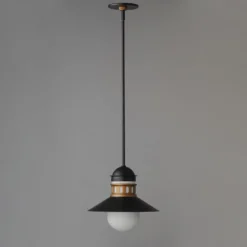 Maxim Lighting Admiralty 11 Inch Tall Outdoor Hanging Lantern -LumeLux Shop Maxim Lighting 35121SWBKAB 01