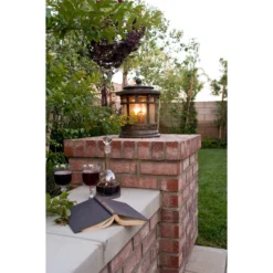 Santa Barbara 15 Inch Tall 3 Light Outdoor Hanging Lantern By Maxim Lighting -LumeLux Shop Maxim Lighting 40032CDSE 3