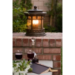 Santa Barbara 15 Inch Tall 3 Light Outdoor Hanging Lantern By Maxim Lighting -LumeLux Shop Maxim Lighting 40032CDSE 4