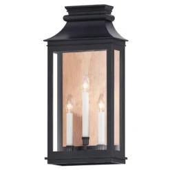 Savannah 22 Inch Tall 3 Light Outdoor Wall Light By Maxim Lighting