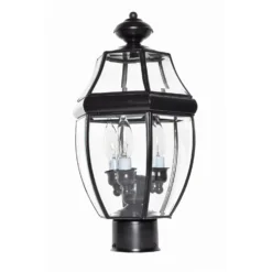 South Park 18 Inch Tall 3 Light Outdoor Post Lamp By Maxim Lighting