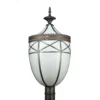 Borough Hall 26 Inch Tall 1 Light Outdoor Post Lamp By Meyda Lighting