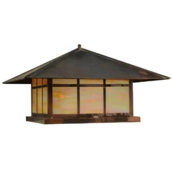 16 Inch Tall 4 Light Outdoor Pier Lamp By Meyda Lighting