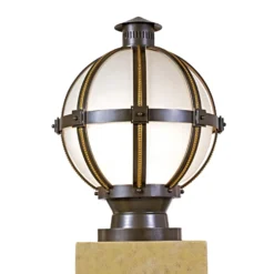 Meyda Lighting Orbital 27 Inch Tall Outdoor Pier Lamp