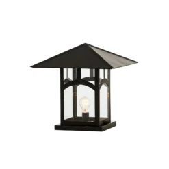 17 Inch Tall 1 Light Outdoor Pier Lamp By Meyda Lighting