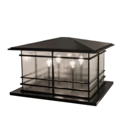 30 Inch Tall 4 Light Outdoor Pier Lamp By Meyda Lighting