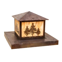 Tamarack 24 Inch Tall 2 Light Outdoor Pier Lamp By Meyda Lighting