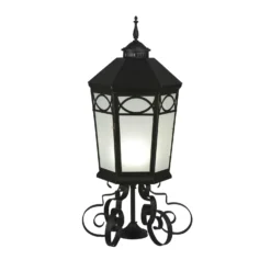 Meyda Lighting Restored 38 Inch Tall Outdoor Post Lamp